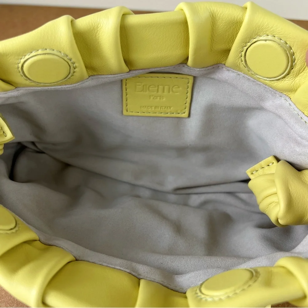 NEW ELLEME LEATHER SHOULDER BAG - Picture 11 of 13